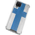 Finland Flag Distressed Galaxy A12 Clear Case